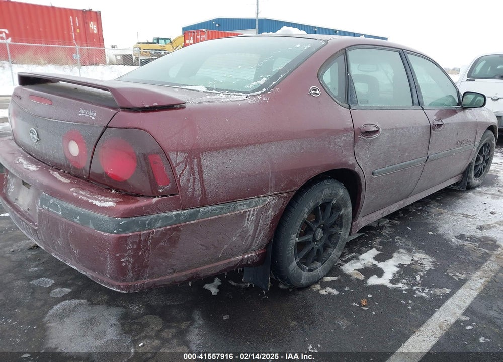 2000 CHEVROLET IMPALA LS VIN: 2G1WH55KXY9252861