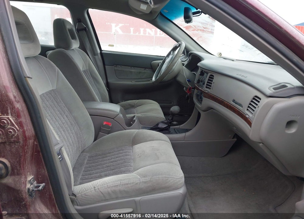 2000 CHEVROLET IMPALA LS VIN: 2G1WH55KXY9252861