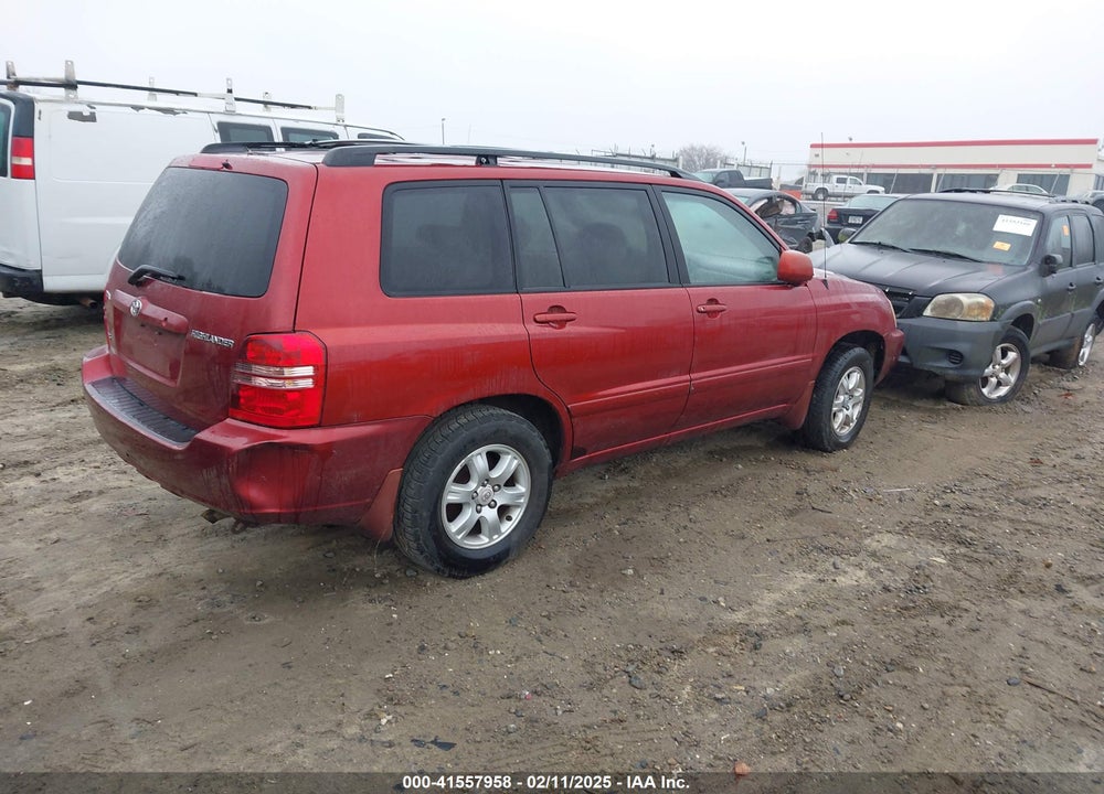 2003 TOYOTA HIGHLANDER V6 VIN: JTEGF21A030090279