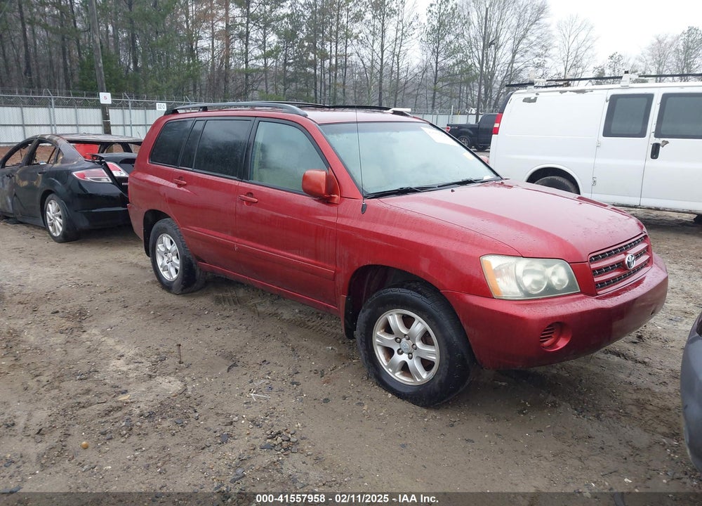 2003 TOYOTA HIGHLANDER V6 VIN: JTEGF21A030090279