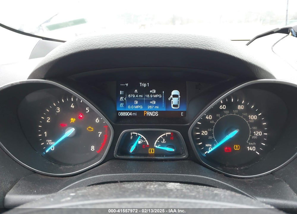 2018 FORD ESCAPE S VIN: 1FMCU0F73JUC47993