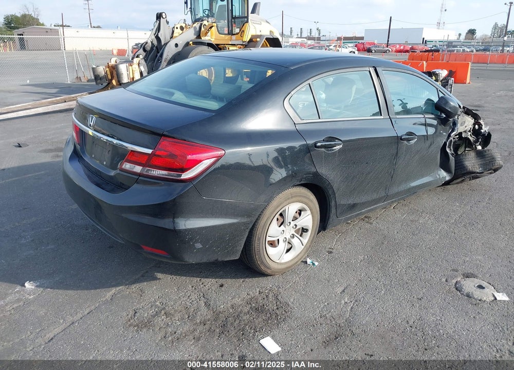 2013 HONDA CIVIC VIN: 19XFB2F57DE253574