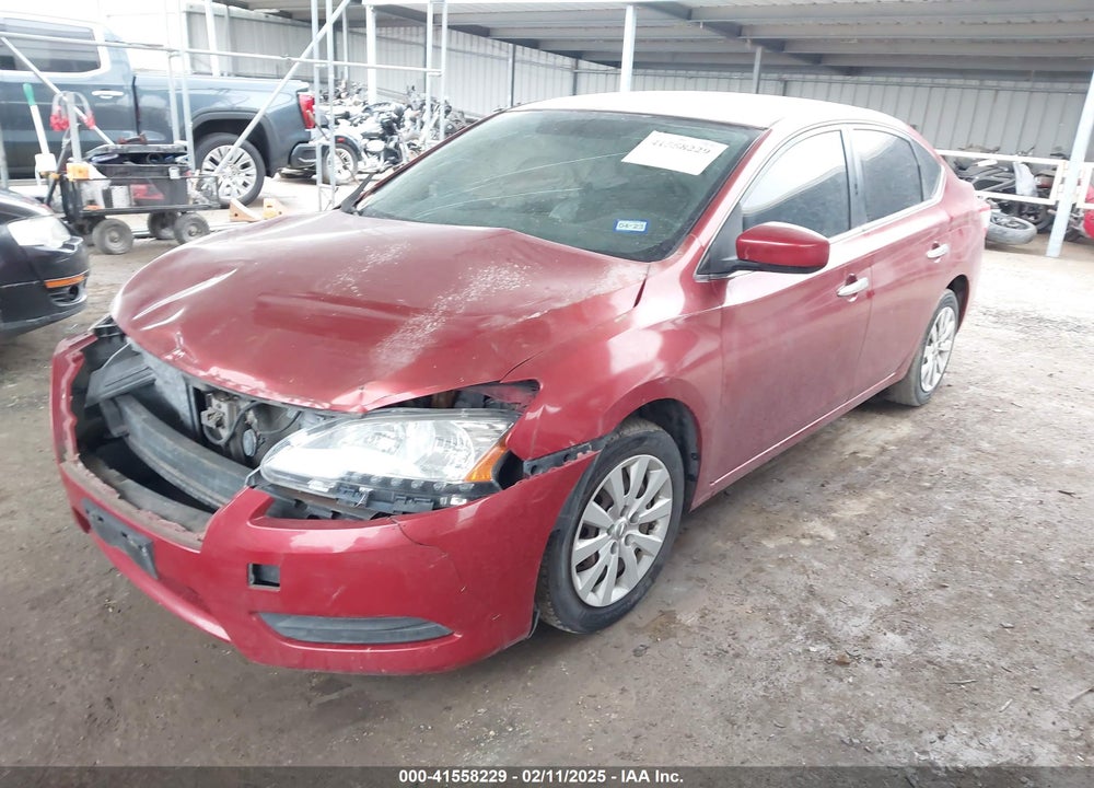 2014 NISSAN SENTRA VIN: 3N1AB7AP1EY333584