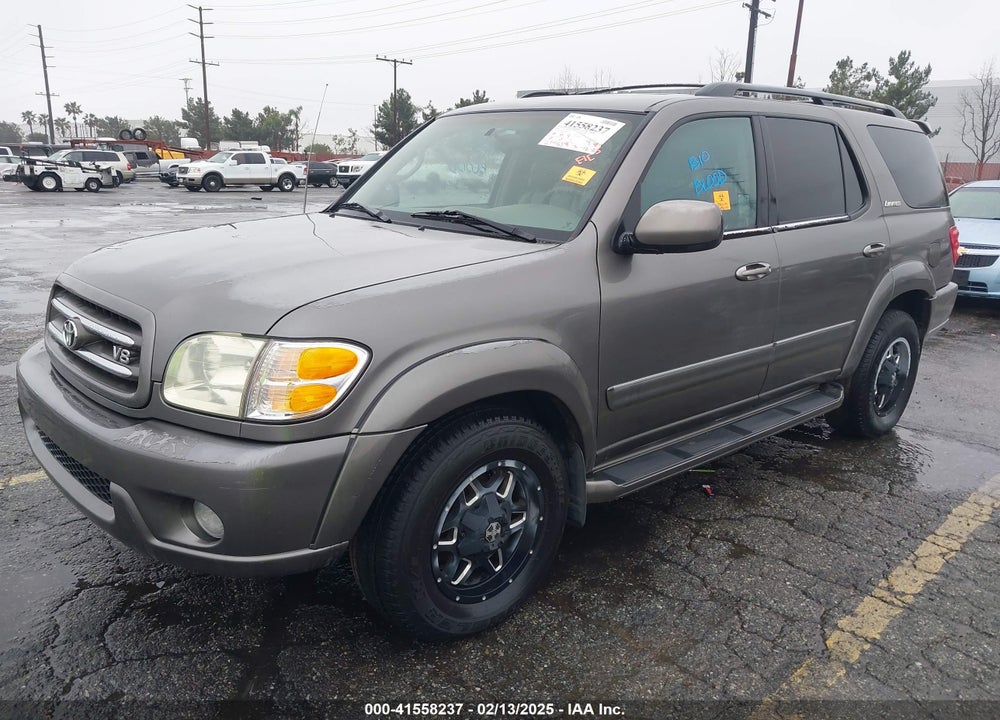 2004 TOYOTA SEQUOIA LIMITED V8 VIN: 5TDZT38AX4S228216