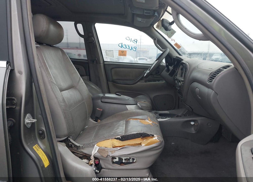 2004 TOYOTA SEQUOIA LIMITED V8 VIN: 5TDZT38AX4S228216