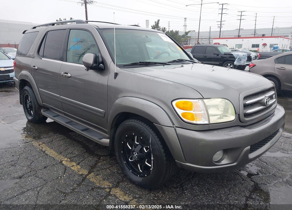2004 TOYOTA SEQUOIA LIMITED V8 VIN: 5TDZT38AX4S228216