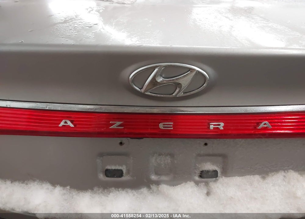 2013 HYUNDAI AZERA VIN: KMHFH4JG2DA225778