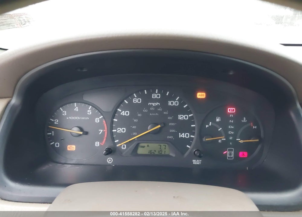 1999 HONDA ACCORD EX V6 VIN: 1HGCG165XXA041548