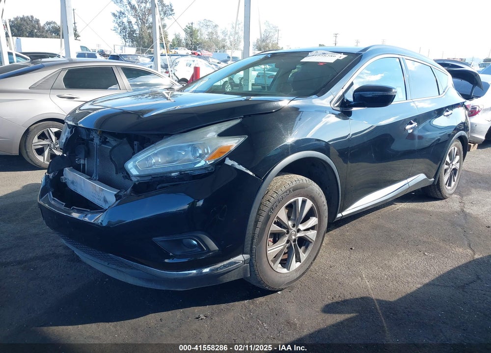 2017 NISSAN MURANO SV VIN: 5N1AZ2MG7HN116402