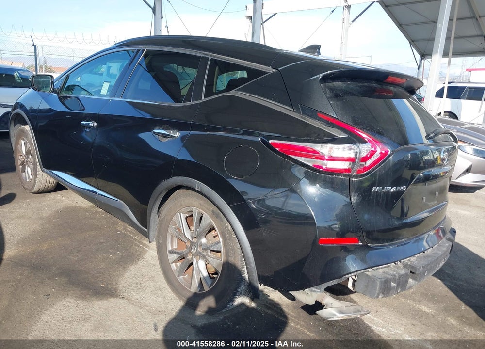 2017 NISSAN MURANO SV VIN: 5N1AZ2MG7HN116402