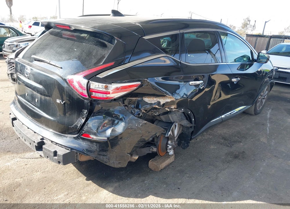 2017 NISSAN MURANO SV VIN: 5N1AZ2MG7HN116402