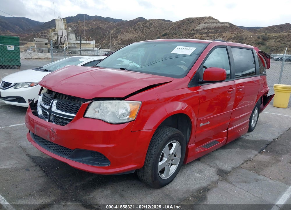 2013 DODGE GRAND CARAVAN SXT VIN: 2C4RDGCGXDR627832
