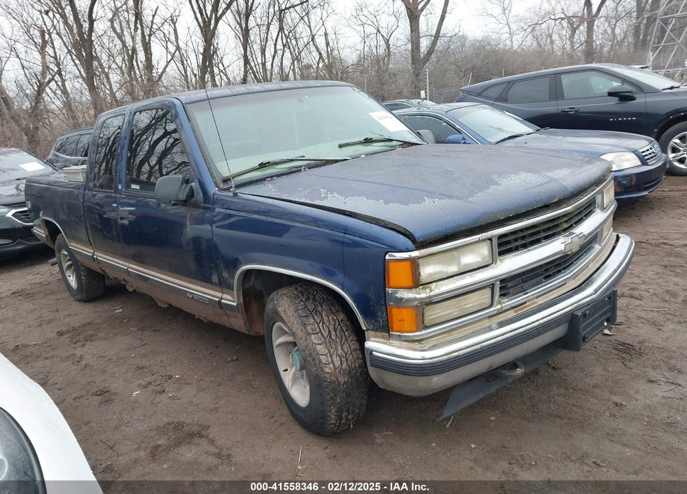 1998 CHEVROLET C1500 FLEETSIDE VIN: 2GCEC19R0W1116302