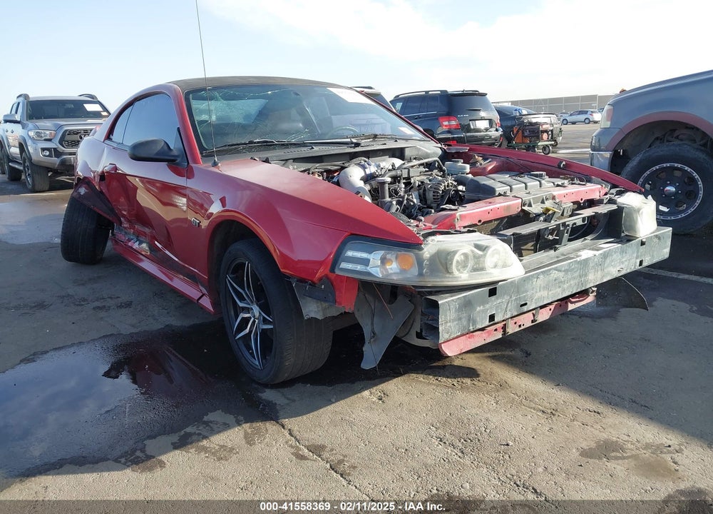 2000 FORD MUSTANG GT VIN: 1FAFP42X0YF255141