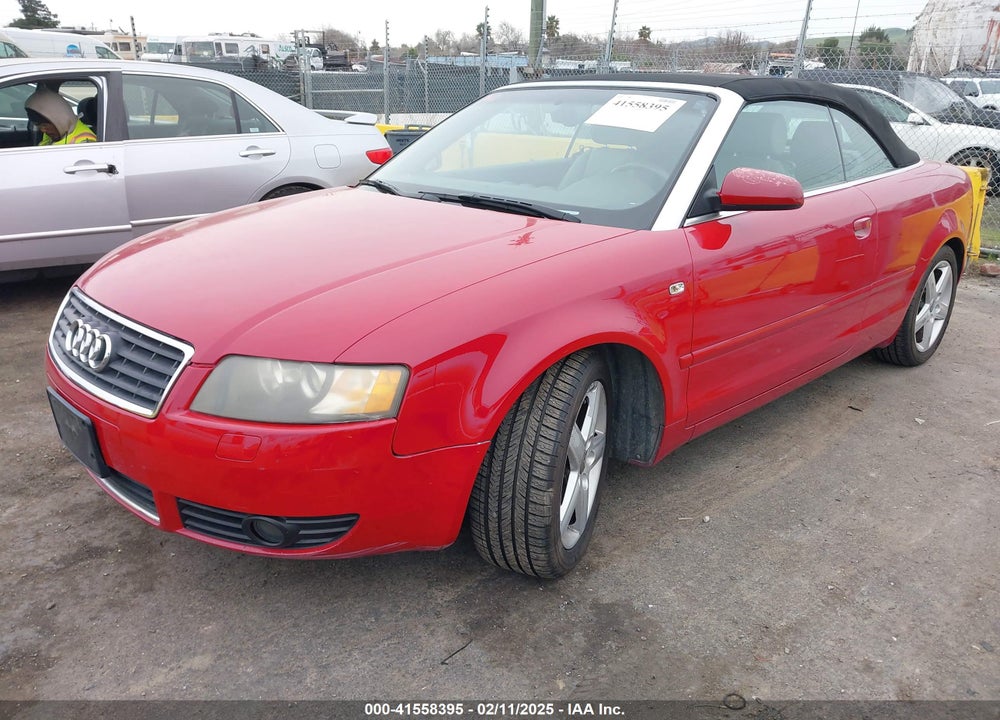 2005 AUDI A4 1.8T VIN: WAUAC48H15K008713