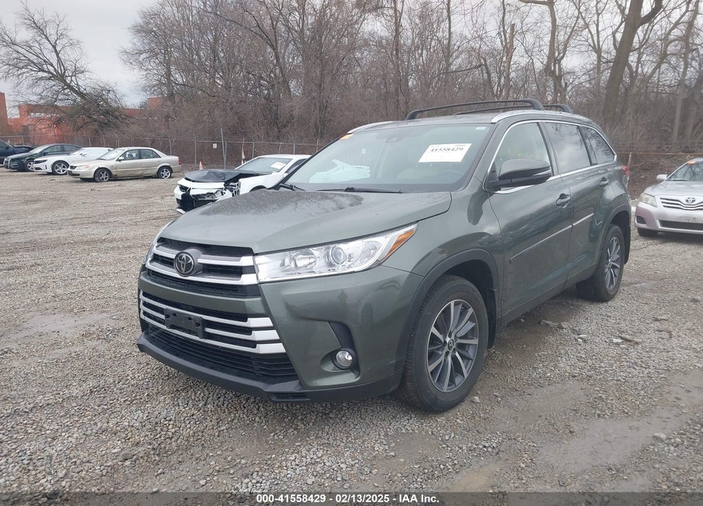 2019 TOYOTA HIGHLANDER VIN: 5TDJZRFH8KS928232