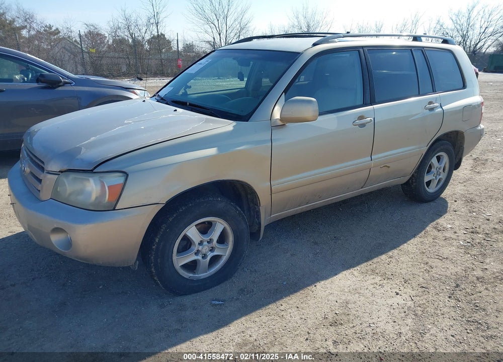2005 TOYOTA HIGHLANDER V6 VIN: JTEEP21A850086312
