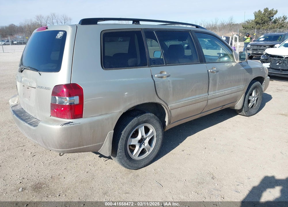 2005 TOYOTA HIGHLANDER V6 VIN: JTEEP21A850086312