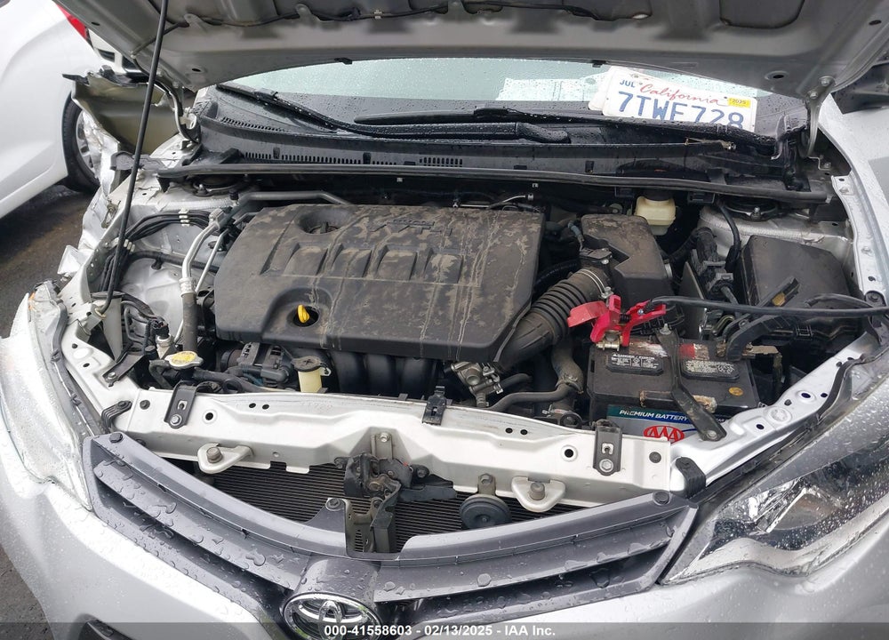 2016 TOYOTA COROLLA VIN: 5YFBURHE1GP437216