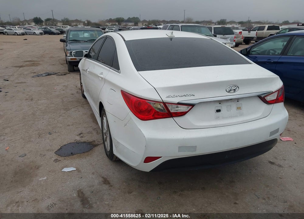 2014 HYUNDAI SONATA GLS VIN: 5NPEB4AC5EH896256