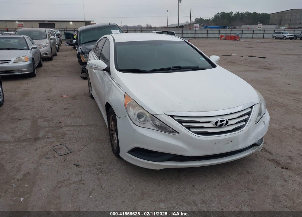 2014 HYUNDAI SONATA GLS VIN: 5NPEB4AC5EH896256