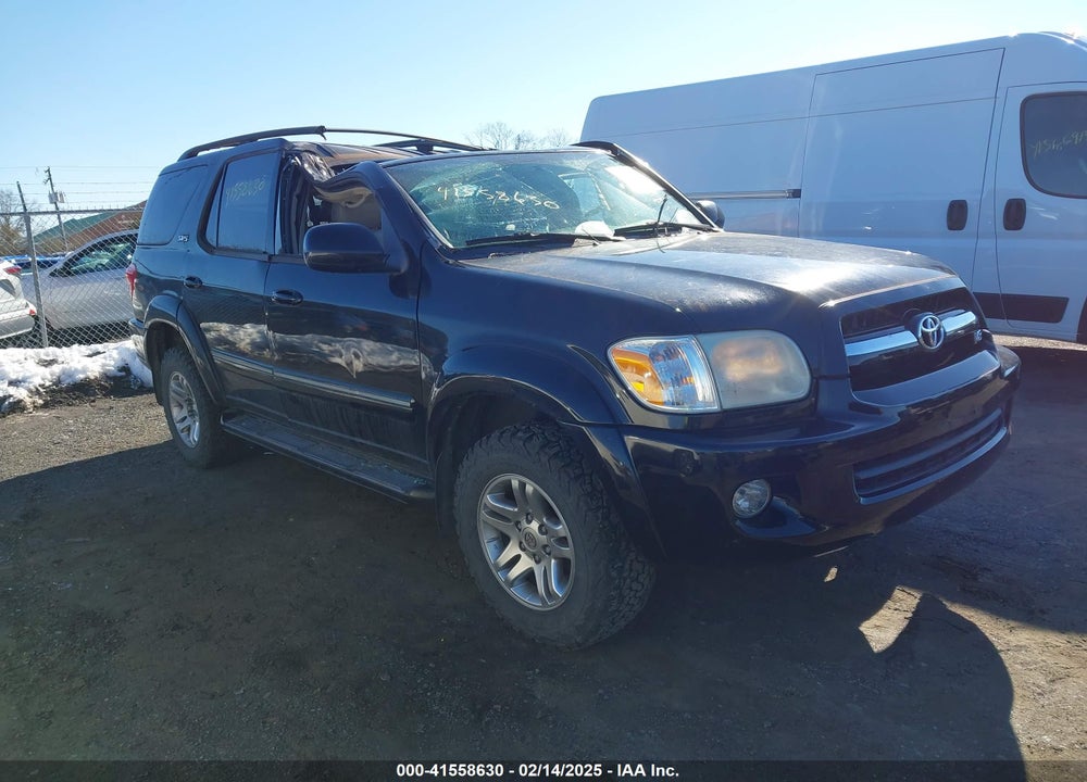 2005 TOYOTA SEQUOIA SR5 V8 VIN: 5TDBT44A35S246264