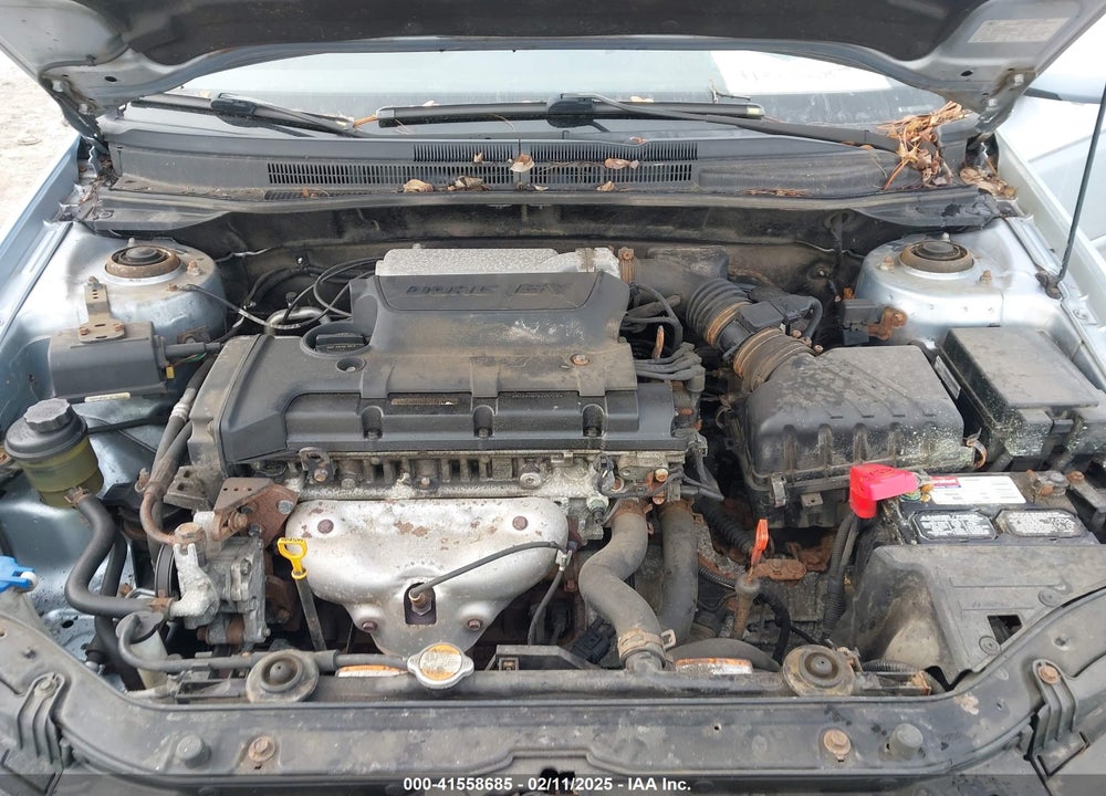 2008 KIA SPECTRA VIN: KNAFE122385575334
