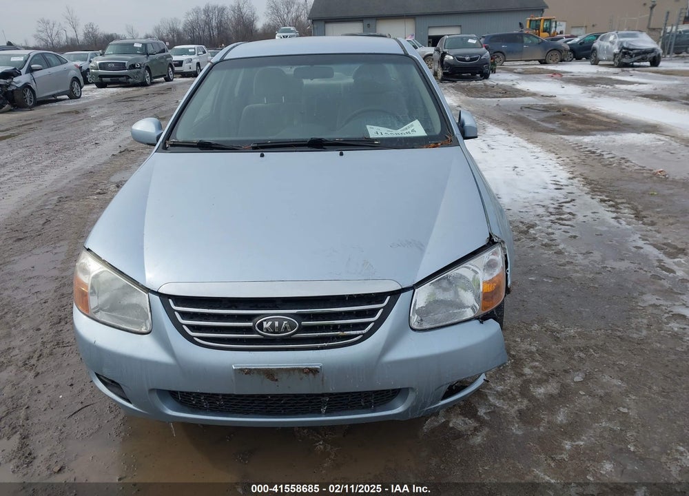 2008 KIA SPECTRA VIN: KNAFE122385575334