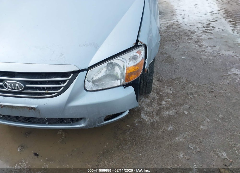 2008 KIA SPECTRA VIN: KNAFE122385575334