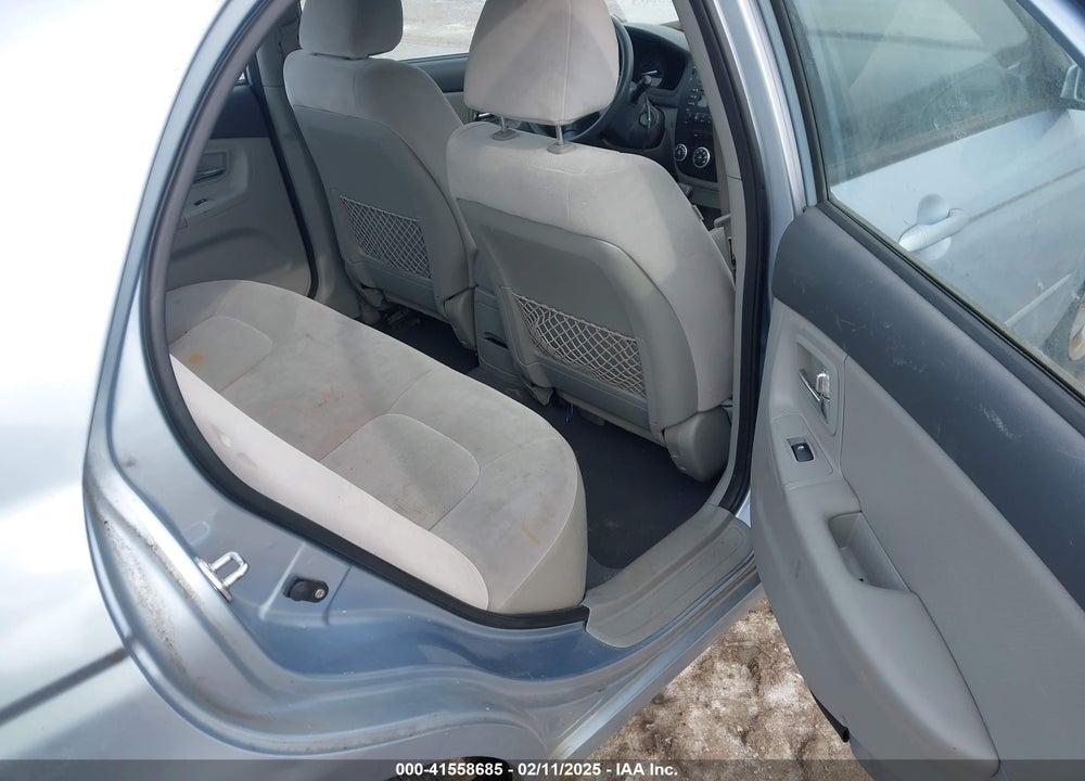 2008 KIA SPECTRA VIN: KNAFE122385575334