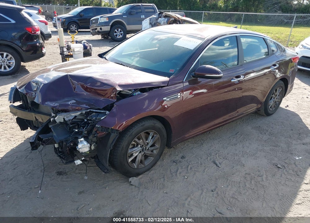 2019 KIA OPTIMA VIN: 5XXGT4L30KG348904