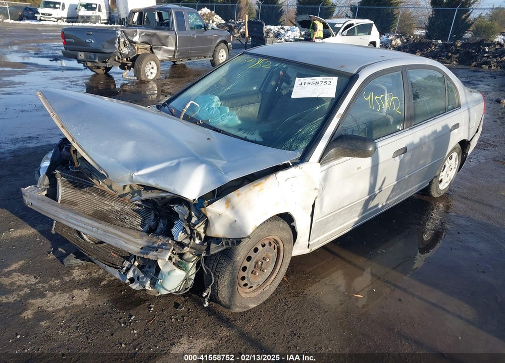 2001 HONDA CIVIC LX VIN: 2HGES16501H559023