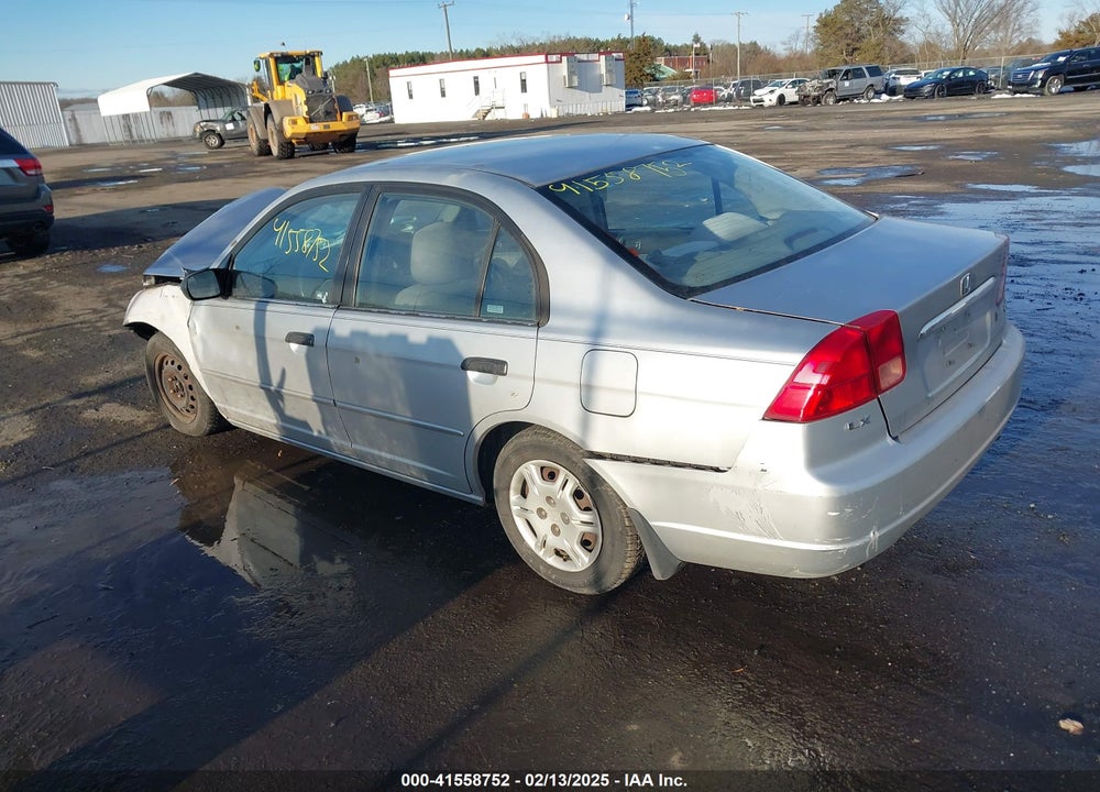 2001 HONDA CIVIC LX VIN: 2HGES16501H559023