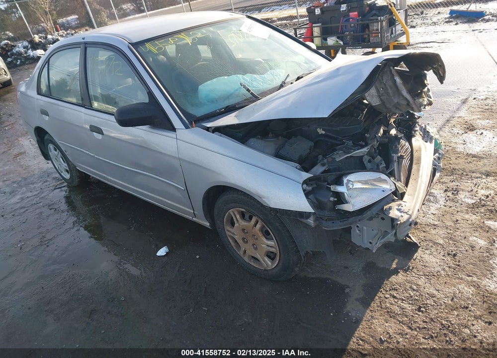 2001 HONDA CIVIC LX VIN: 2HGES16501H559023