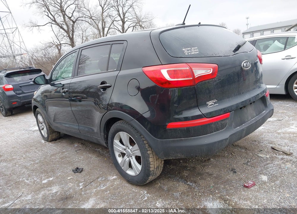2013 KIA SPORTAGE VIN: KNDPBCA22D7355940