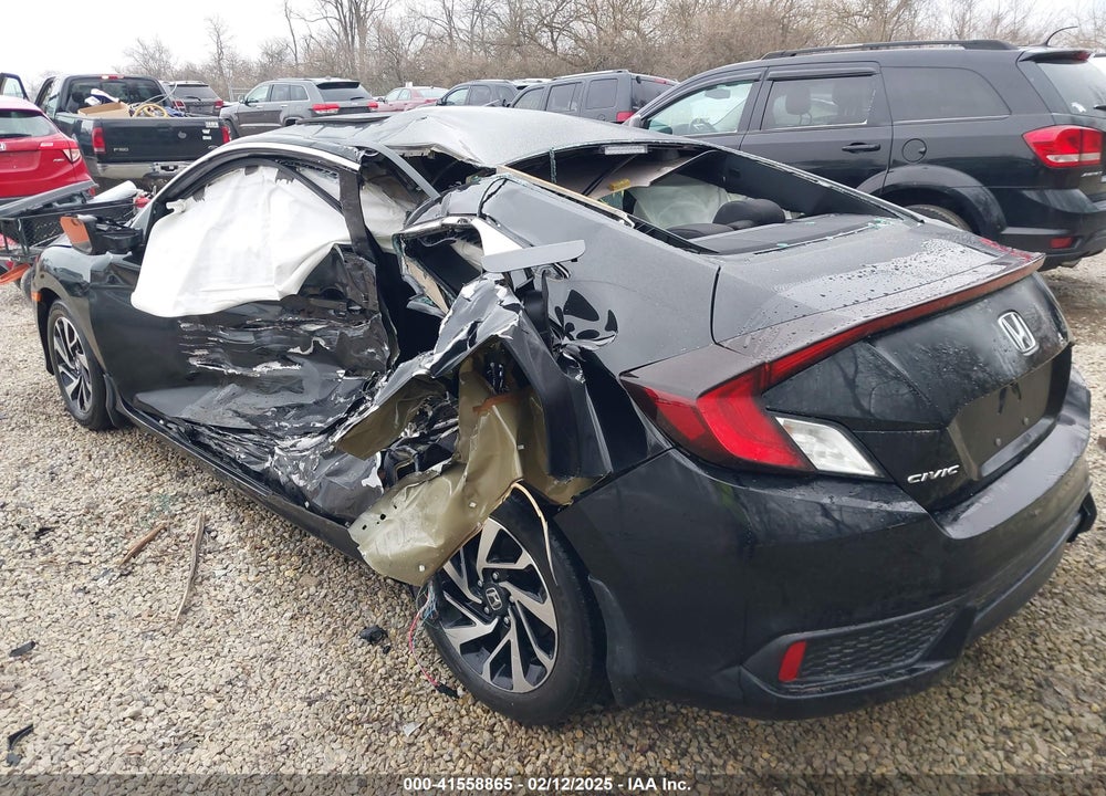 2017 HONDA CIVIC VIN: 2HGFC4B04HH308187