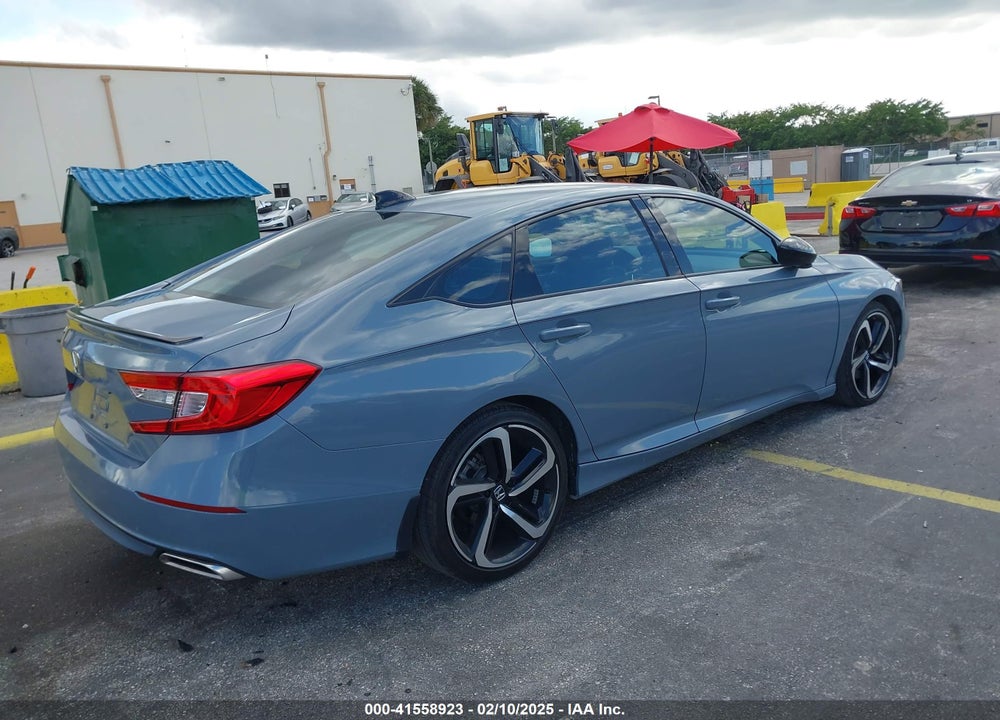 2022 HONDA ACCORD SPORT VIN: 1HGCV1F39NA088703