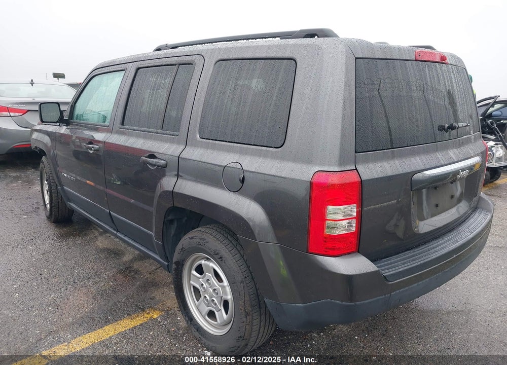 2016 JEEP PATRIOT VIN: 1C4NJPBB5GD519073