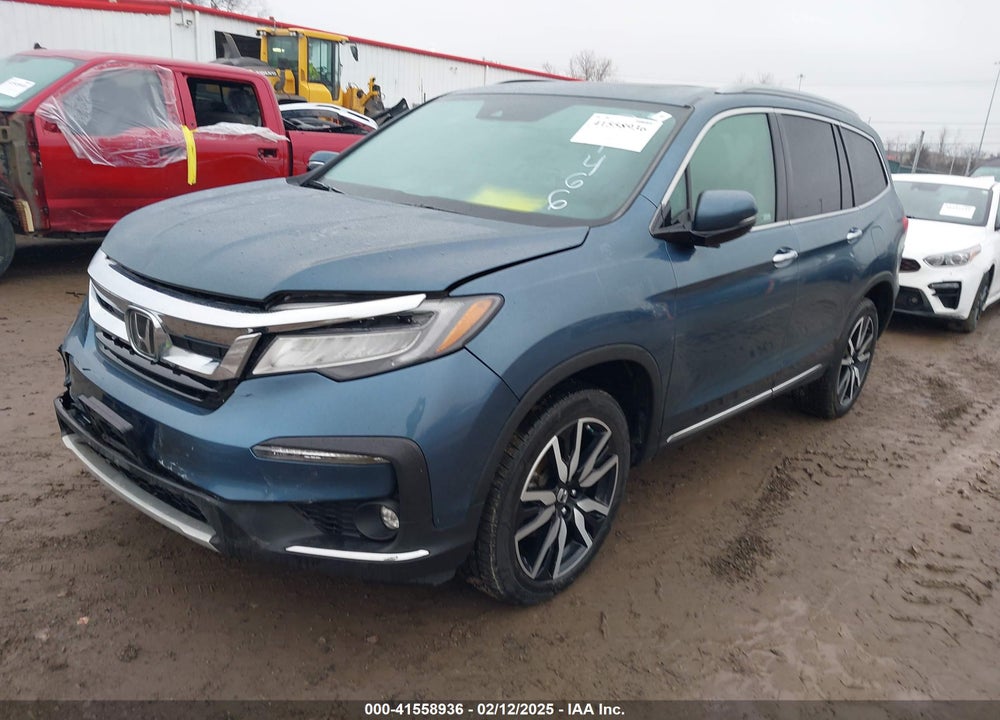2019 HONDA PILOT TOURING VIN: 5FNYF6H9XKB091466