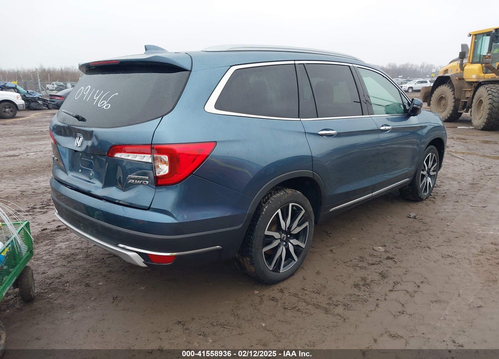 2019 HONDA PILOT TOURING VIN: 5FNYF6H9XKB091466