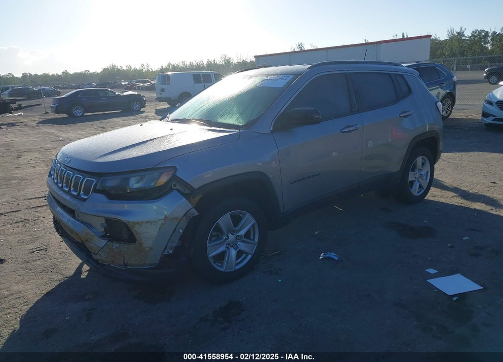 2022 JEEP COMPASS VIN: 3C4NJDBB0NT231757