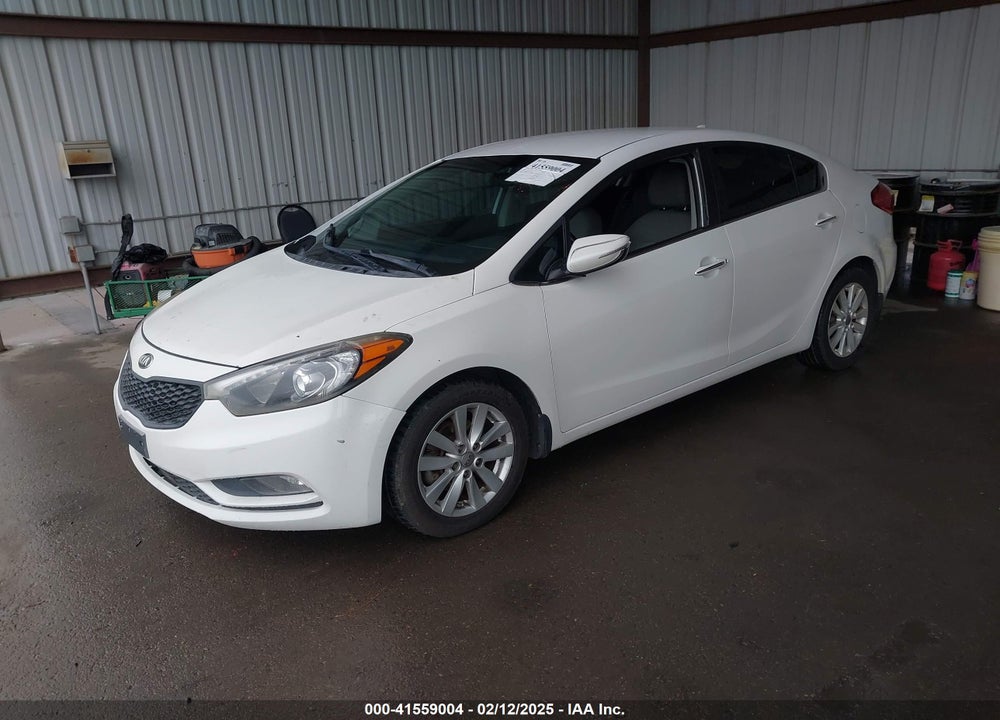 2014 KIA FORTE EX VIN: KNAFX4A82E5053534