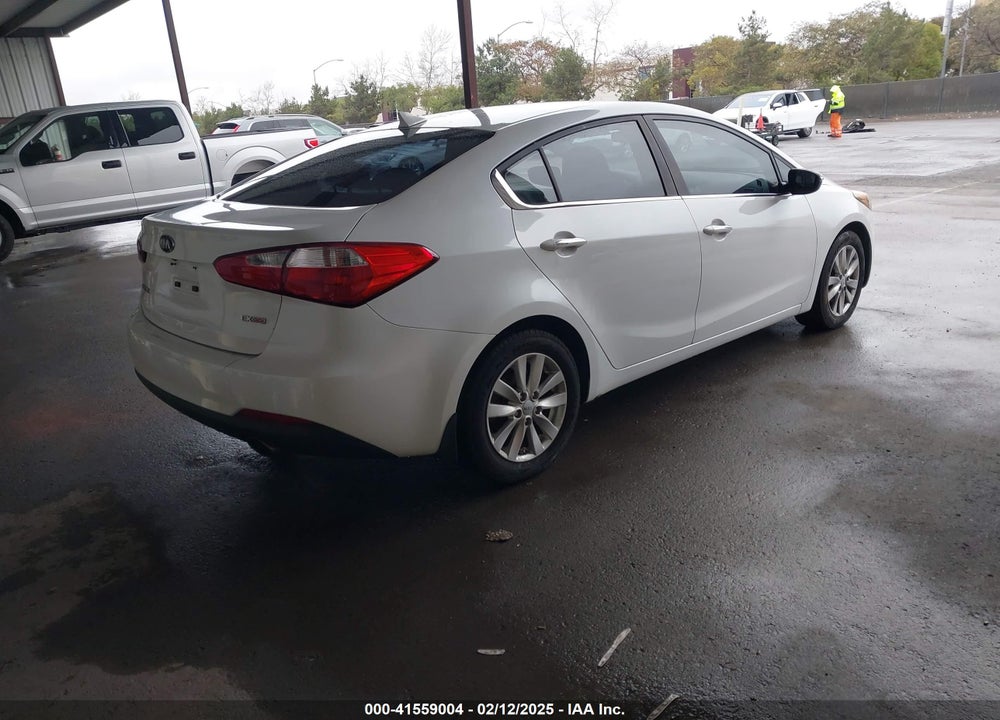 2014 KIA FORTE EX VIN: KNAFX4A82E5053534