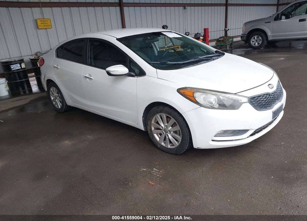 2014 KIA FORTE EX VIN: KNAFX4A82E5053534