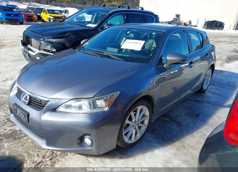 2012 LEXUS CT 200H VIN: JTHKD5BH3C2083069