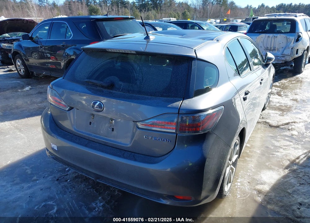 2012 LEXUS CT 200H VIN: JTHKD5BH3C2083069
