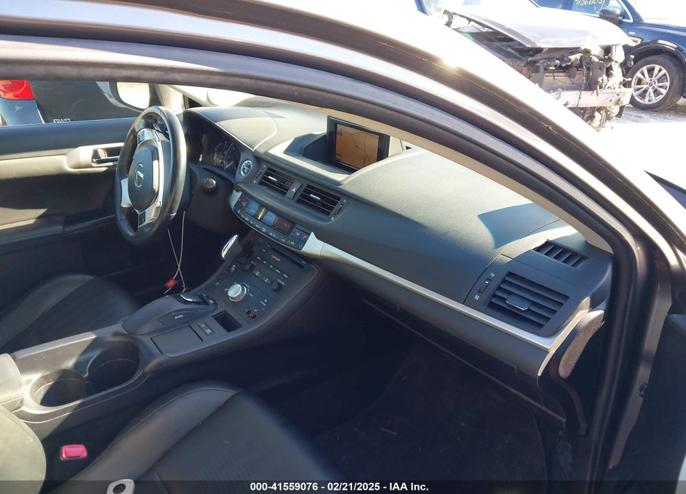2012 LEXUS CT 200H VIN: JTHKD5BH3C2083069