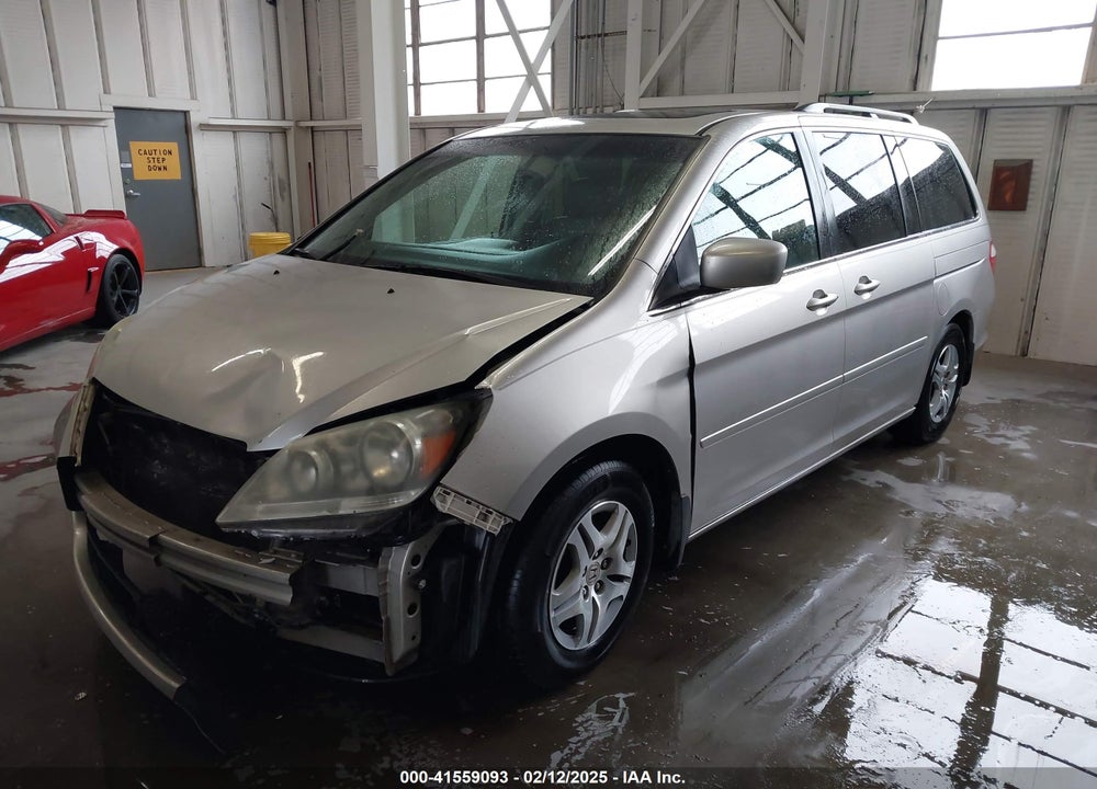 2007 HONDA ODYSSEY EX-L VIN: 5FNRL38667B117814