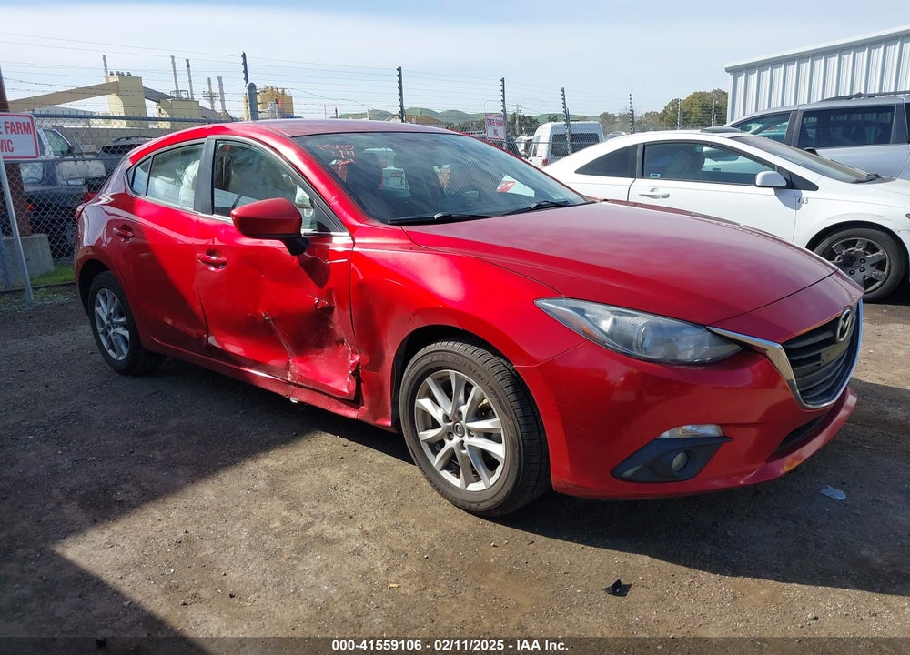 2015 MAZDA 3 I TOURING VIN: JM1BM1L74F1220580