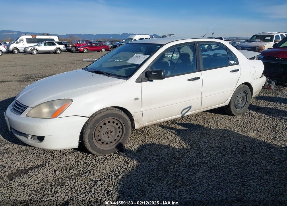 2006 MITSUBISHI LANCER ES/SE VIN: JA3AJ26E16U057775